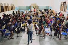 Ao todo, são 50 meninas vindas de várias cidades onde o Projeto atua