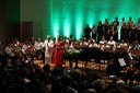 O concerto lotou a Sala de Concertos Maestro José Siqueira e teve a participação da pianista Beatriz Malnic, da OSPB e do Coro Sinfônico da PB  