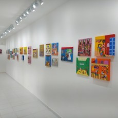A mostra coletiva reúne obras de artistas de oito estados brasileiros, além do Distrito Federal