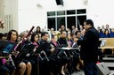 A Banda Filarmônica Pentecostal é uma das atrações do projeto que fomenta a música clássica
