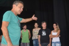 Tarcísio Pereira é o autor do texto e diretor da peça 'Um Certo Napoleão'