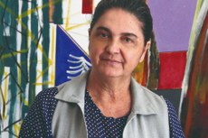 Roseli Garcia destacou a importância de obras antigas que compõem esta mostra coletiva que contempla artistas paraibanos consagrados