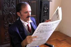 O longa “Américo - O Peregrino” conta, de forma ficcional, a trajetória do poeta natural de Santa Rita