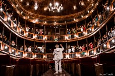 Theatro Santa Roza, sede de diversos espetáculos da Mostra de Artes Teatrais Integradas