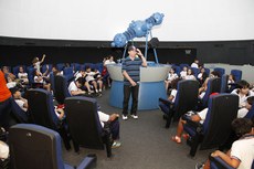 O planetário do Espaço Cultural foi instalado em 1982 e já recebeu mais de um milhão e meio de visitantes