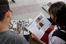 Iniciativa idealizada pelo produtor cultural Manassés Filho esteve na Escola Estadual Prefeito Oswaldo Pessoa 