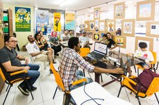 O projeto Tertúlia HQ é realizado desde novembro do ano passado, na Gibiteca Henfil, localizada no Espaço Cultural