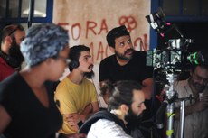 O filme dirigido por Ramon Porto Mota (centro) é patrocinado pelo Fundo de incentivo à Cultura do Governo da Paraíba