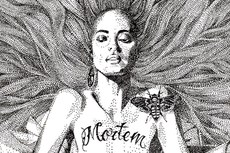 Wanessa Dedoverde criou imagens feitas com a técnica do pontilhismo, usando caneta nanquim sobre papel canson