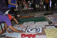 Protesto contra a cultura de estupro reuniu manifestantes na orla de João Pessoa, em junho