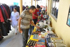 Vendas de produtos em bazar do hospital ocorrem nas segundas e quartas, das 8h às 15h e o hospital aceita doação de usados