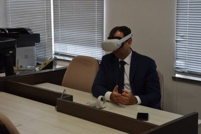 A audiência de conciliação de ontem faz parte do projeto “Conciliar no Metaverso é Melhor”, da Justiça Federal na Paraíba