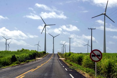 Áreas de maior potencial eólico se encontram no Norte do Estado