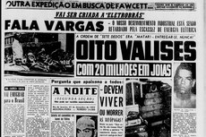 Jornal carioca A Noite, de 1953, exibe em uma das suas manchetes a criação da Eletrobrás que agora será privatizada pelo Governo Federal