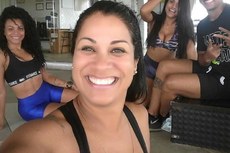 A professora de dança Alessandra Andrade