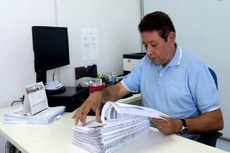 Gerente da 1ª Região da Receita Estadual, Francisco Nunes Cirilo