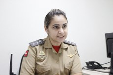 A capitã Cecília Lima ressalta que enquanto ocupam a linha com um trote, um cidadão pode estar do outro lado necessitando de ajuda