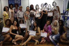 Diversas candidatas são ex-alunas do Projeto Damas, no Rio de Janeiro