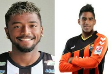 O lateral esquerdo Luiz Paulo disputou a Série B de 2016 pelo Tupi-MG, enquanto Diogo Santos atuou no Songhla United, da Tailândia