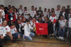 Alguns atletas que representaram a Paraíba nas Paralimpíadas Escolares, em edições passadas