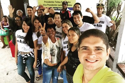 Segundo os integrantes, o objetivo do grupo é disseminar a cultura da paz através do esporte