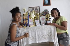 Emerly e Emily são as feras deste esporte e, incentivadas pelo pai, irão mais uma vez competir em um evento nacional
