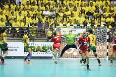 No Mundial da Dinamarca, as meninas do handebol brasileiro tiveram uma primeira fase arrasadora, mas caíram nas oitavas de final