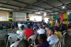 A dedicação e o comportamento dos jovens durante a realização dos jogos foram elogiados