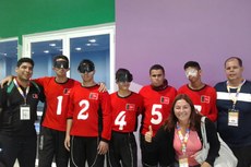 Equipe de goalball garantiu o ouro após vitória esmagadora por 10 a 2 sobre Minas Gerais