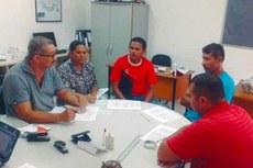 Ontem , na Sejel-PB, organizadores da Copa Paraíba se reuniram com os representantes das equipes