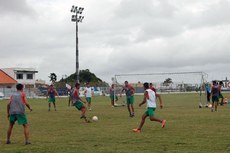 O Sport Campina treinou firme para compromisso de hoje pelo Estadual 2016