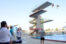 Alemães exibem técnica na Vila Olímpica Parahyba