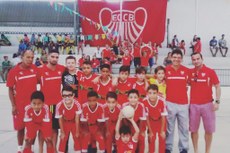 A equipe do Clube Cabo Branco é uma das favoritas a conquistar o título da 1ª Taça Brasil de Futsal Sub-11