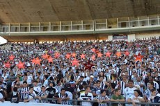 A torcida botafoguense tem sido o décimo segundo jogador e empurrado o time às vitórias no Almeidão