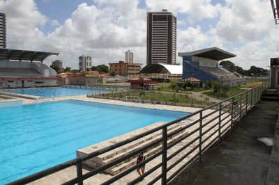 Vila Olimpica parahyba_F. Evandro (16).JPG Moderno, o parque aquático é um dos espaços mais procurados por quem se dirige à Vila Parahyba