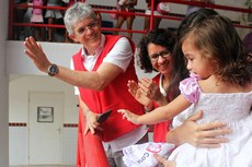 O governador esteve presente no último dia da Caravana do Coração, que percorreu 13 cidades desde o dia 26 de junho