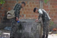 Dos 68 mil imóveis, até agora, foram visitados 28.389, sendo 1.315 tratados com larvicida e 852 focos tratados