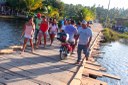Ponte sobre o Rio Sinimbu, vai beneficiar os indígenas da Aldeia São Miguel, em Baía da Traição, Litoral Norte do Estado