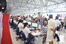 O atendimento aos servidores estaduais está sendo feito de segunda a sábado e vai até o dia 30 de novembro