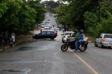Nota do Inmet alerta para ocorrência de chuva em todo o Estado, podendo acmpanhar descargas elétricas e rajadas de vento 