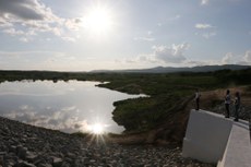 Barragem Coronel Jueca, em Desterro, foi uma das obras inauguradas esta semana pelo governador Ricardo Coutinho 