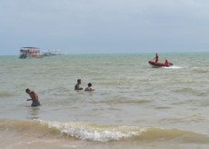 Apenas seis ocorrências foram registradas nas áreas de praias e mananciais