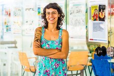 Thaïs Gualberto é uma das participantes do evento