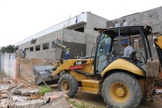 Estão sendo investidos mais de R$ 6 milhões nas obras da Escola Cidadã Integral Técnica Manuel Lisboa de Moura