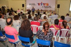 Primeira reunião para apresentação das obras do programa aconteceu na Escola Escritor Horácio de Almeida, no Alto do Mateus