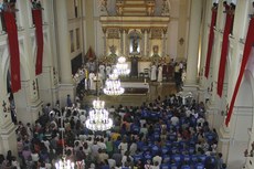A Catedral Basílica de Nossa Senhora das Neves celebra, somente amanhã, três atos litúrgicos