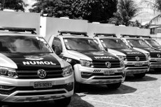 Os carros fazem parte de um contrato de locação realizado pelo Departamento Estadual de Trânsito  