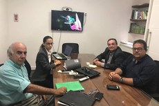 Encontro entre secretário de Estado, pesquisadora e representantes da multinacional aconteceu na sede da Faerj, no Rio de Janeiro