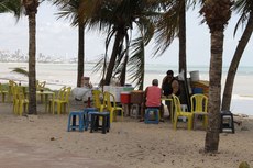 A presença de ambulantes na areia é outro problema apontado pelo promotor do Meio Ambiente e Patrimônio Social de João Pessoa, João Geraldo Barbosa