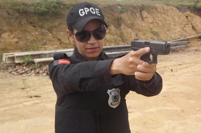 Denise Brito-agente penitenciária (4).jpg A agente penitenciária Denise Brito já atuou como diretora do presídio feminino de Cajazeiras